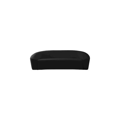 Riley Black Velvet Sofa