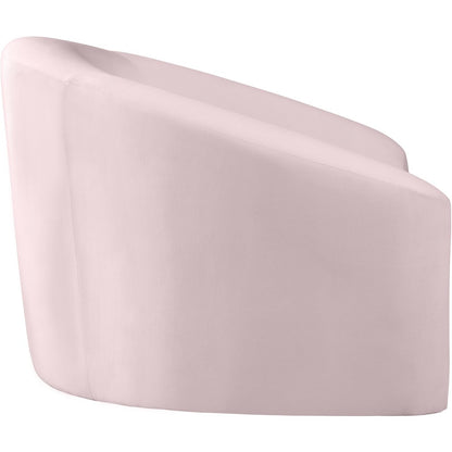 Riley Pink Velvet Chair