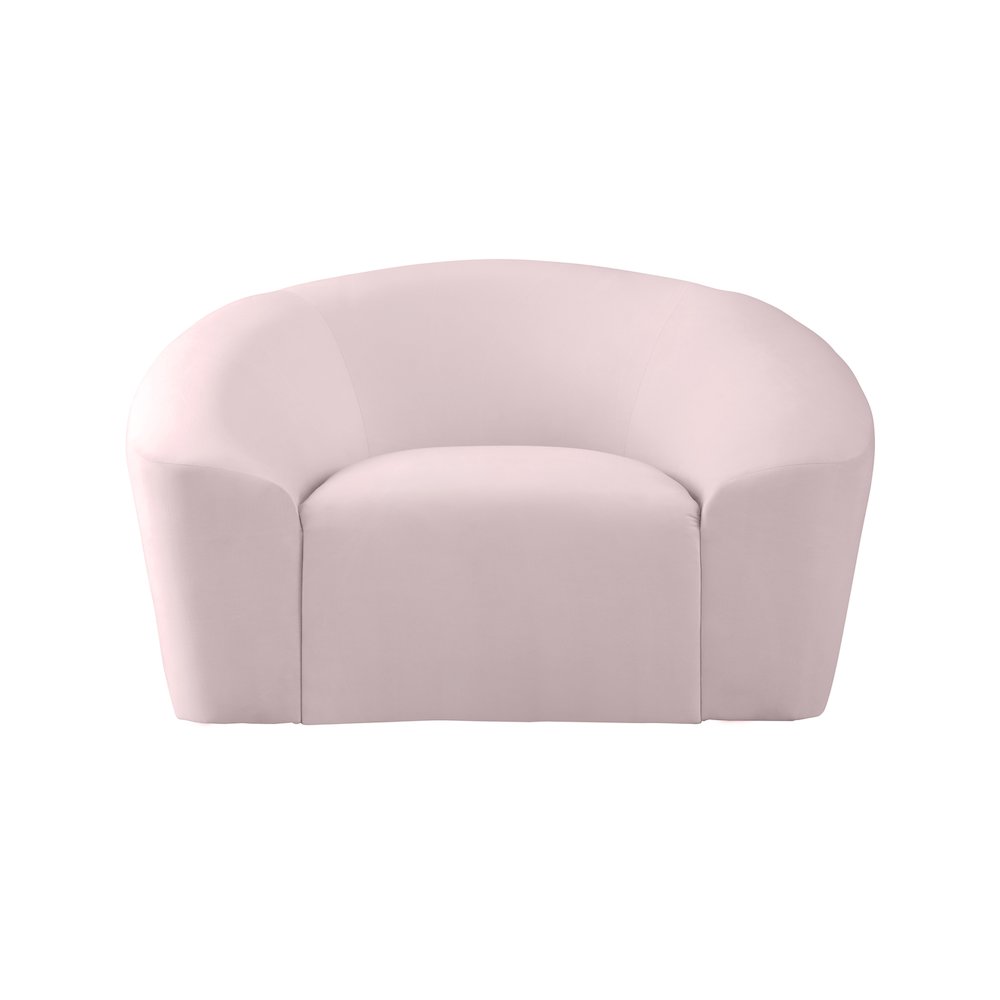 Riley Pink Velvet Chair