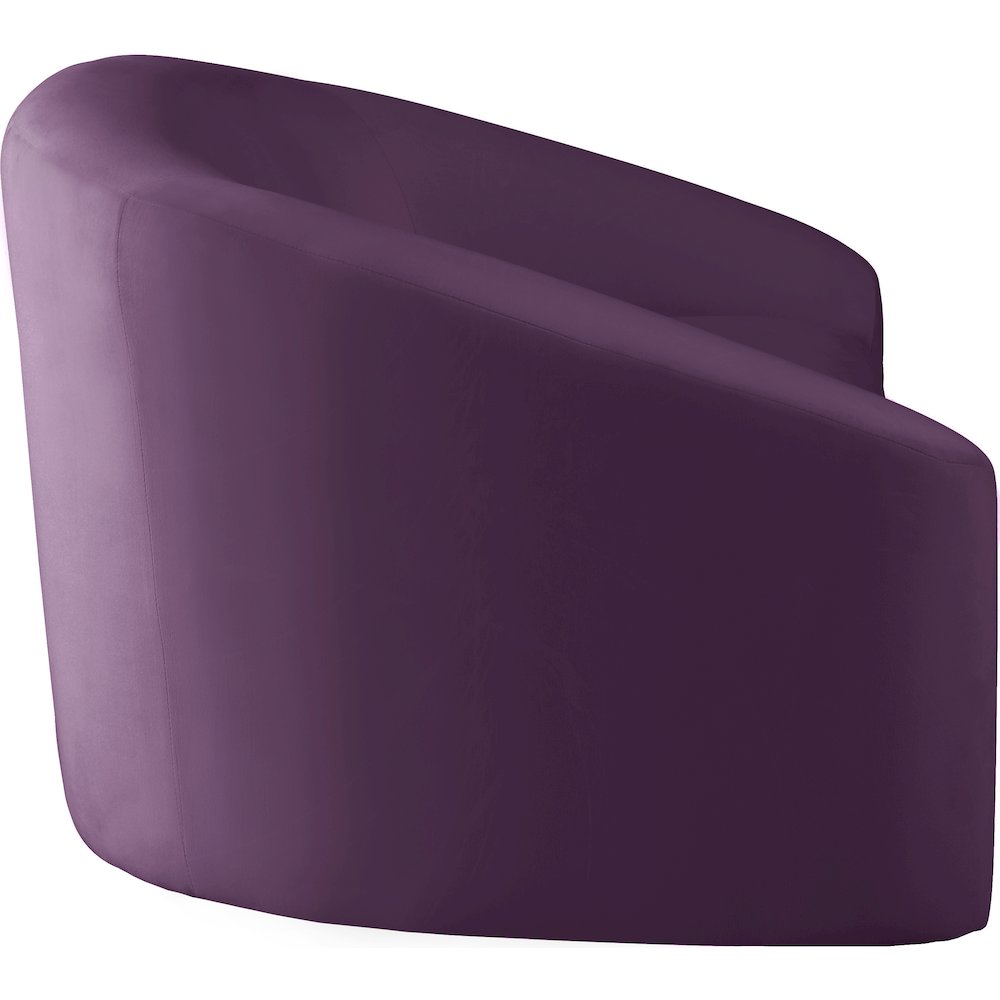 Riley Purple Velvet Sofa