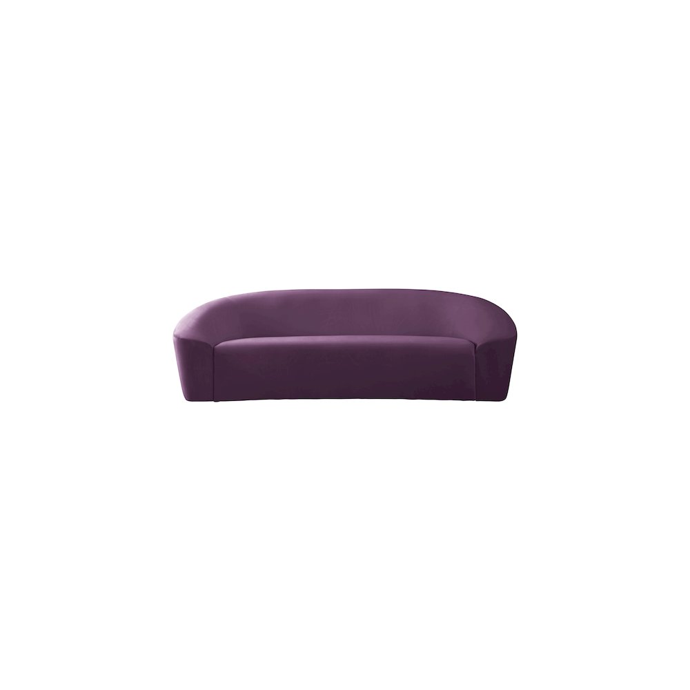 Riley Purple Velvet Sofa