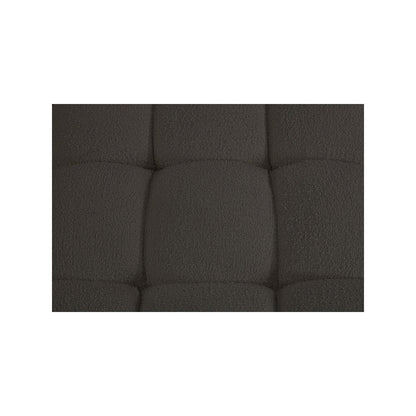 Ames Brown Boucle Fabric Armless