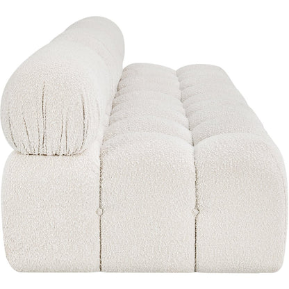 Ames Cream Boucle Fabric Modular Sofa