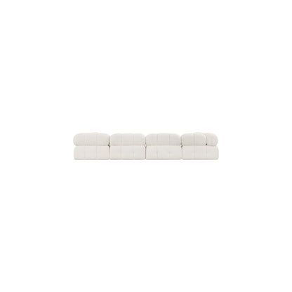 Ames Cream Boucle Fabric Modular Sofa