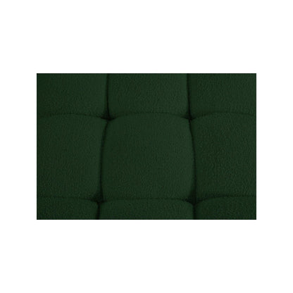 Ames Green Boucle Fabric Modular Sectional