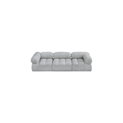 Ames Grey Boucle Fabric Modular Sofa