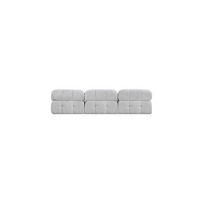 Ames Grey Boucle Fabric Modular Sofa