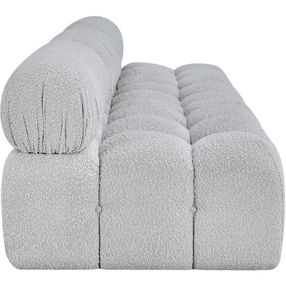 Ames Grey Boucle Fabric Modular Sofa