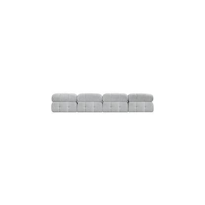Ames Grey Boucle Fabric Modular Sofa