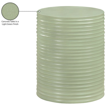 Nobi Green Concrete Indoor/Outdoor End Table