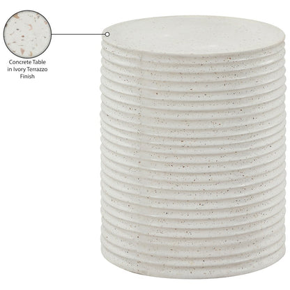 Nobi Terrazzo Concrete Indoor/Outdoor End Table
