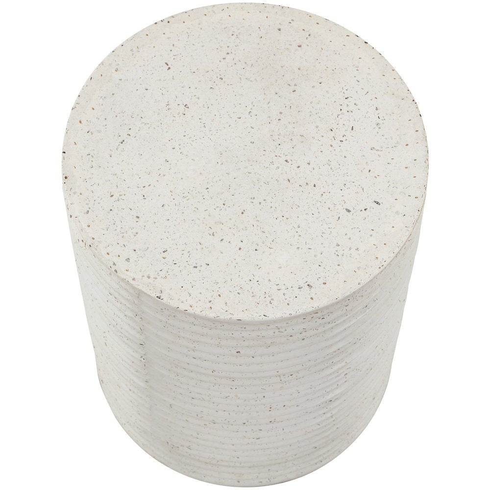 Nobi Terrazzo Concrete Indoor/Outdoor End Table