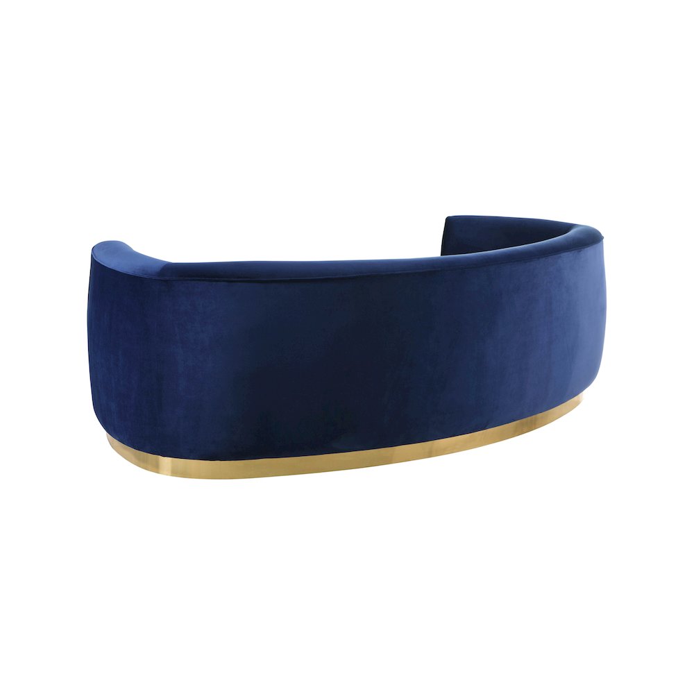 Julian Navy Velvet Sofa
