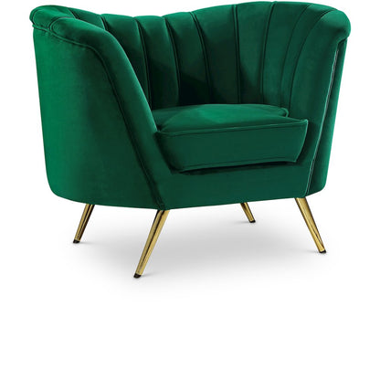 Margo Green Velvet Chair