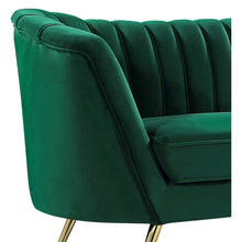 Margo Green Velvet Loveseat