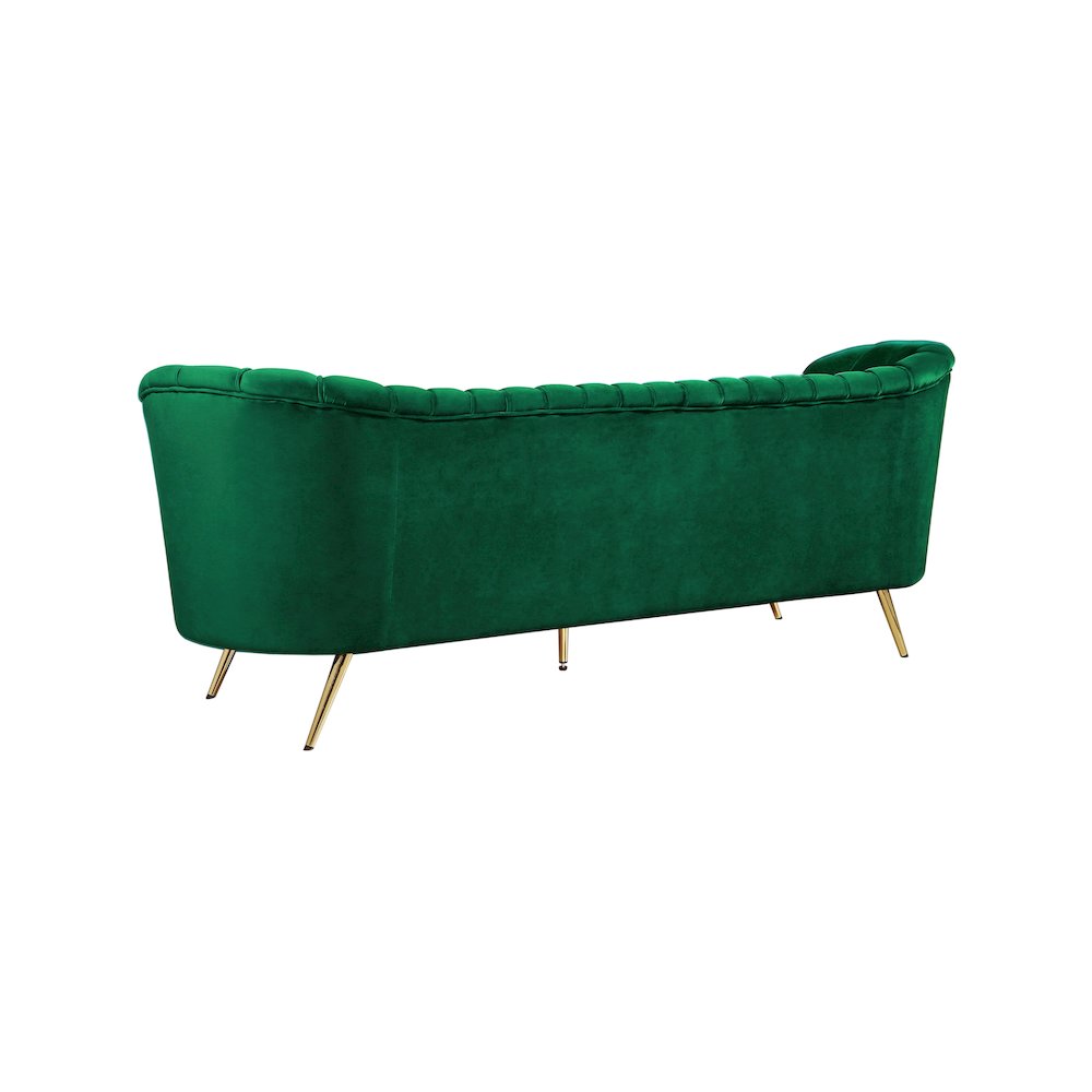 Margo Green Velvet Sofa