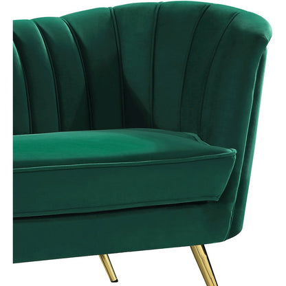 Margo Green Velvet Sofa