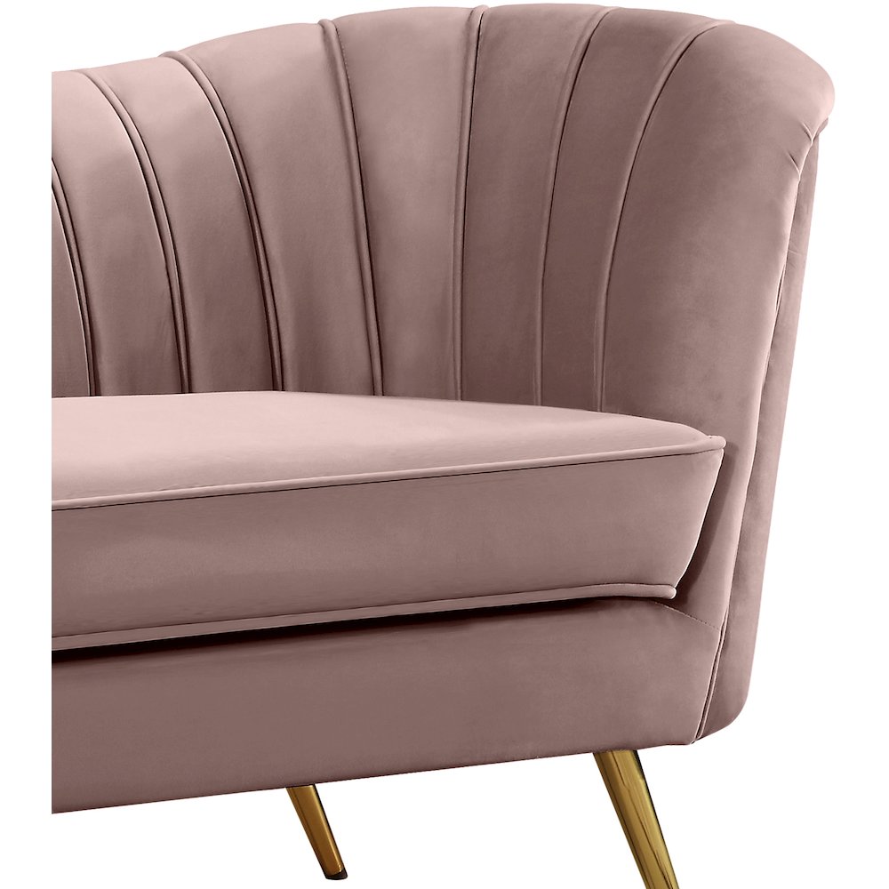 Margo Pink Velvet Chair
