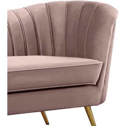 Margo Pink Velvet Chair