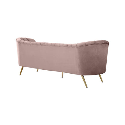 Margo Pink Velvet Sofa