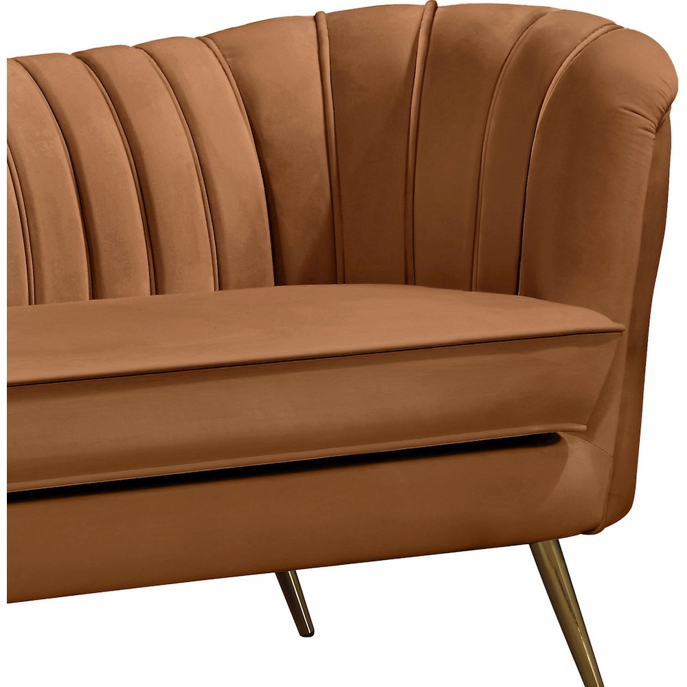 Margo Saddle Velvet Chair