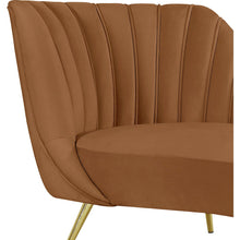 Margo Saddle Velvet Chaise