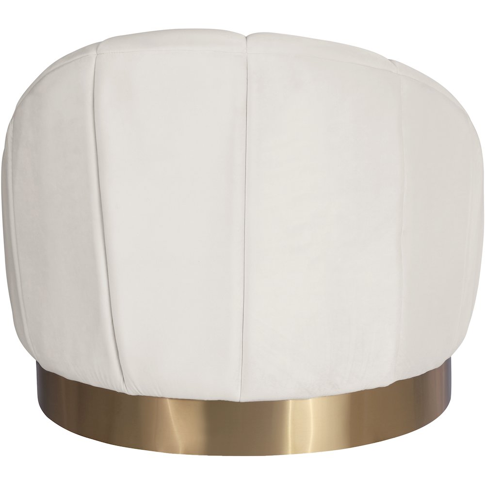 Shelly Cream Velvet Chair
