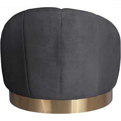 Shelly Grey Velvet Chair
