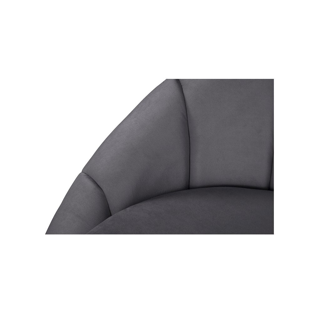 Shelly Grey Velvet Sofa