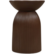 Opani Brown Concrete Indoor/Outdoor End Table