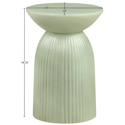 Opani Green Concrete Indoor/Outdoor End Table
