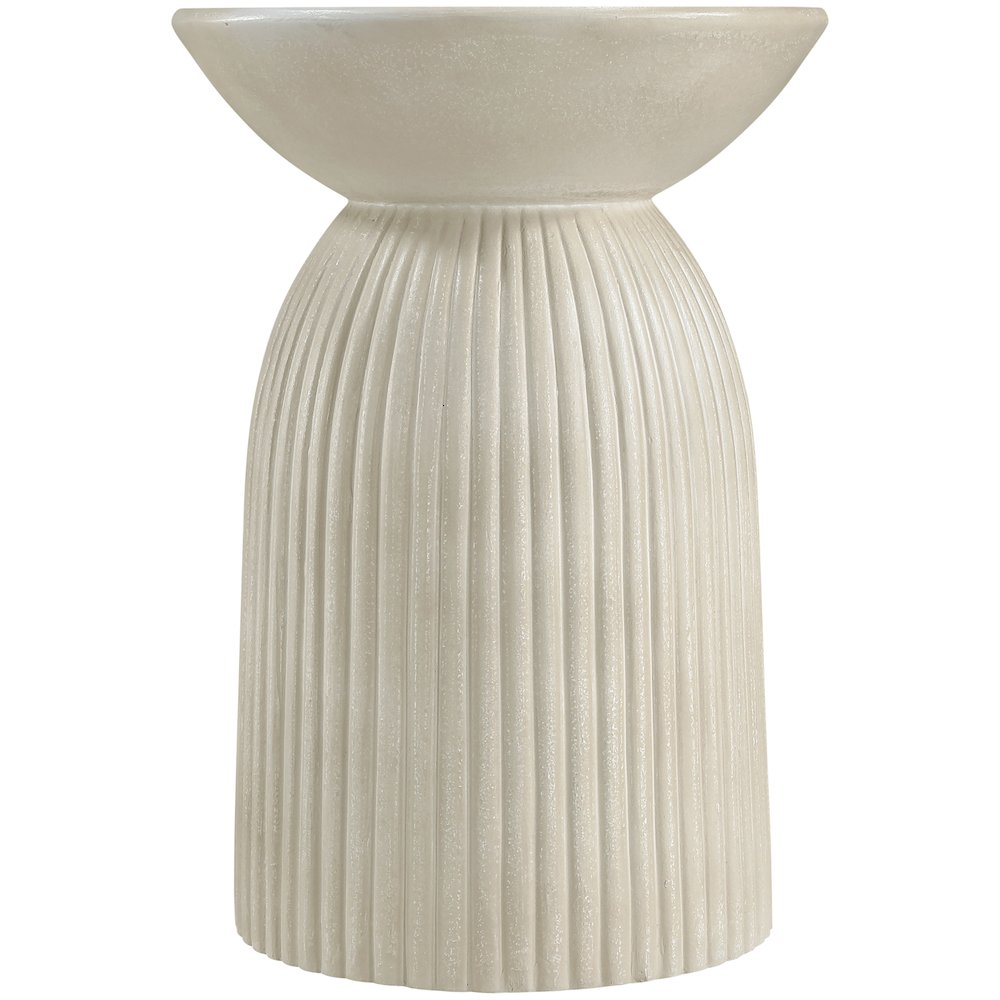 Opani Beige Concrete Indoor/Outdoor End Table