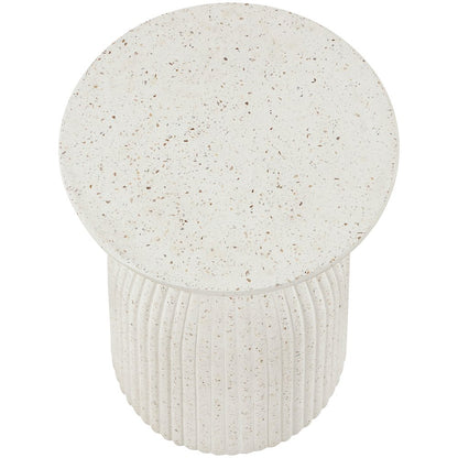 Opani Terrazzo Concrete Indoor/Outdoor End Table