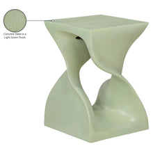 Jula Green Concrete Indoor/Outdoor End Table