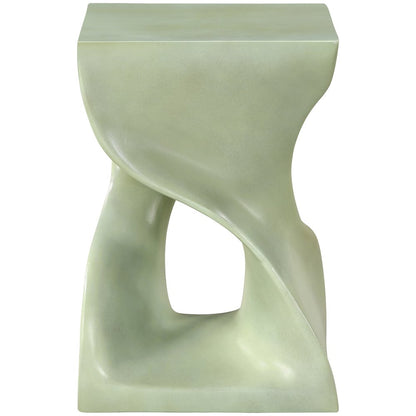 Jula Green Concrete Indoor/Outdoor End Table