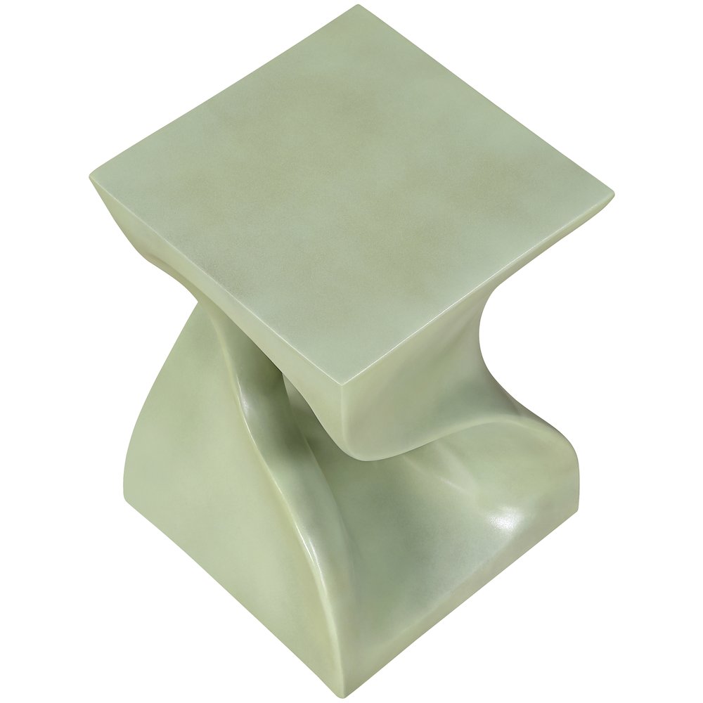 Jula Green Concrete Indoor/Outdoor End Table