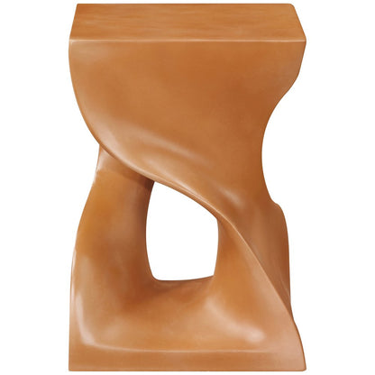 Jula Terracotta Concrete Indoor/Outdoor End Table