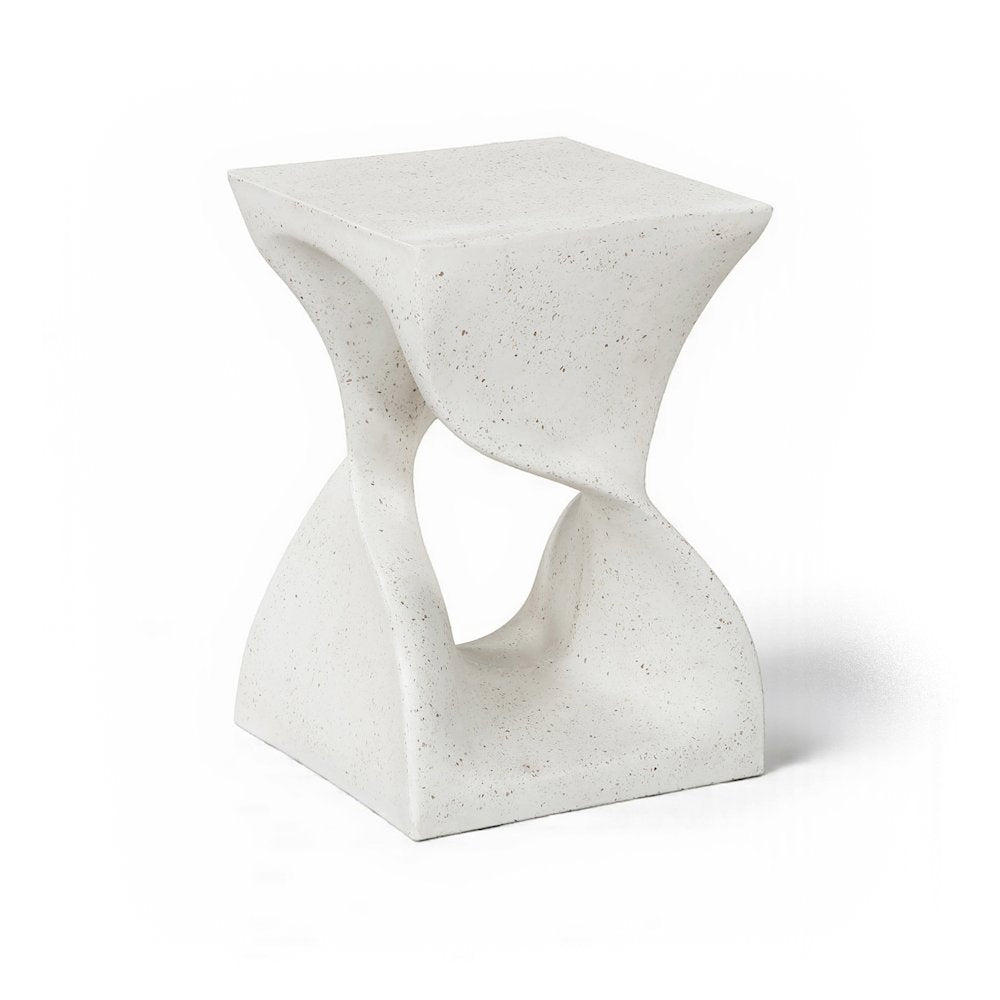 Jula Terrazzo Concrete Indoor/Outdoor End Table