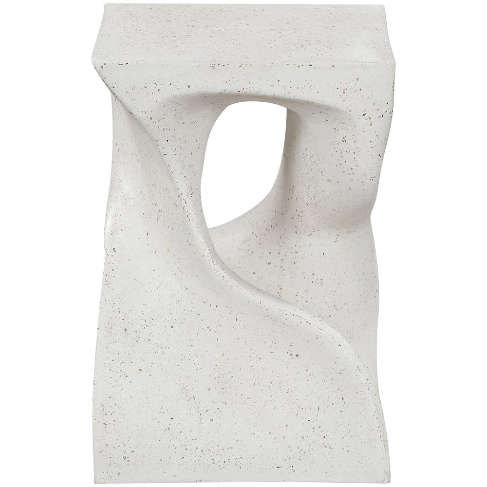 Jula Terrazzo Concrete Indoor/Outdoor End Table