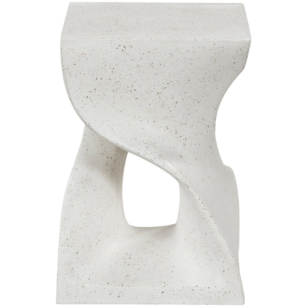 Jula Terrazzo Concrete Indoor/Outdoor End Table