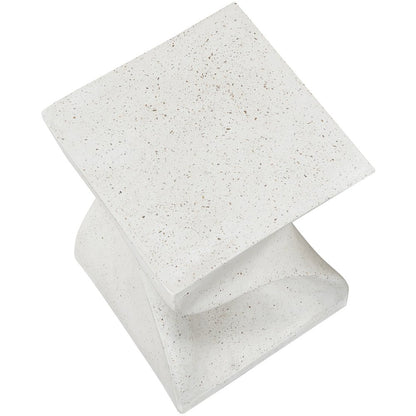 Jula Terrazzo Concrete Indoor/Outdoor End Table
