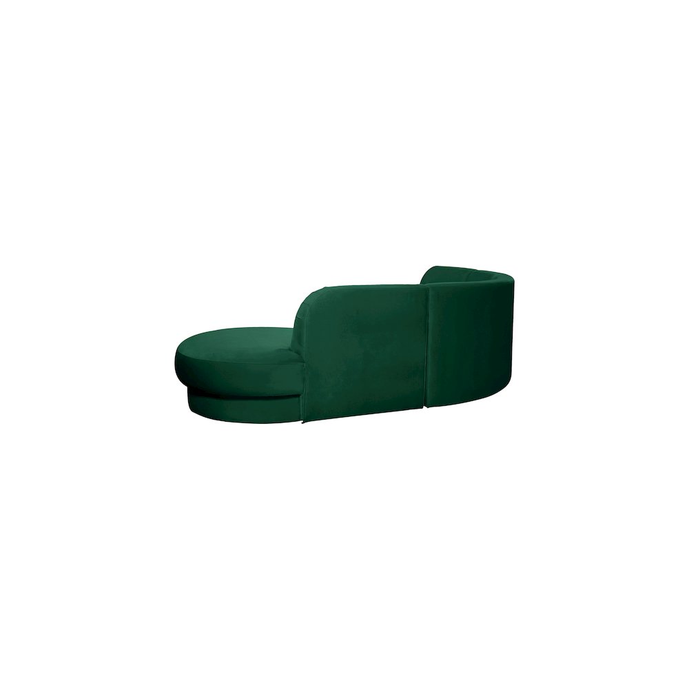 Rosa Green Velvet 3pc. Sectional