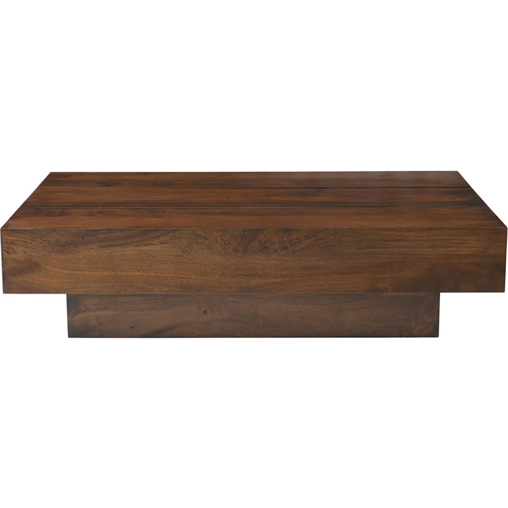 Plank Brown Mango Wood Coffee Table