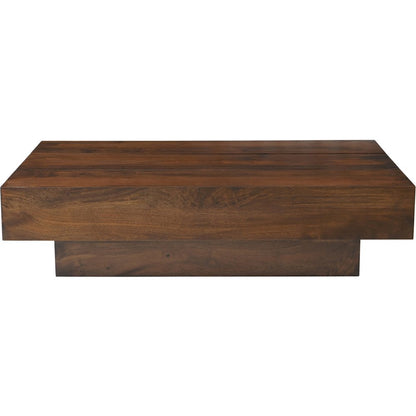 Plank Brown Mango Wood Coffee Table