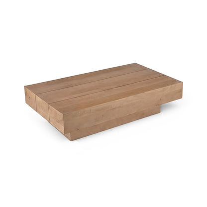 Plank Natural Mango Wood Coffee Table
