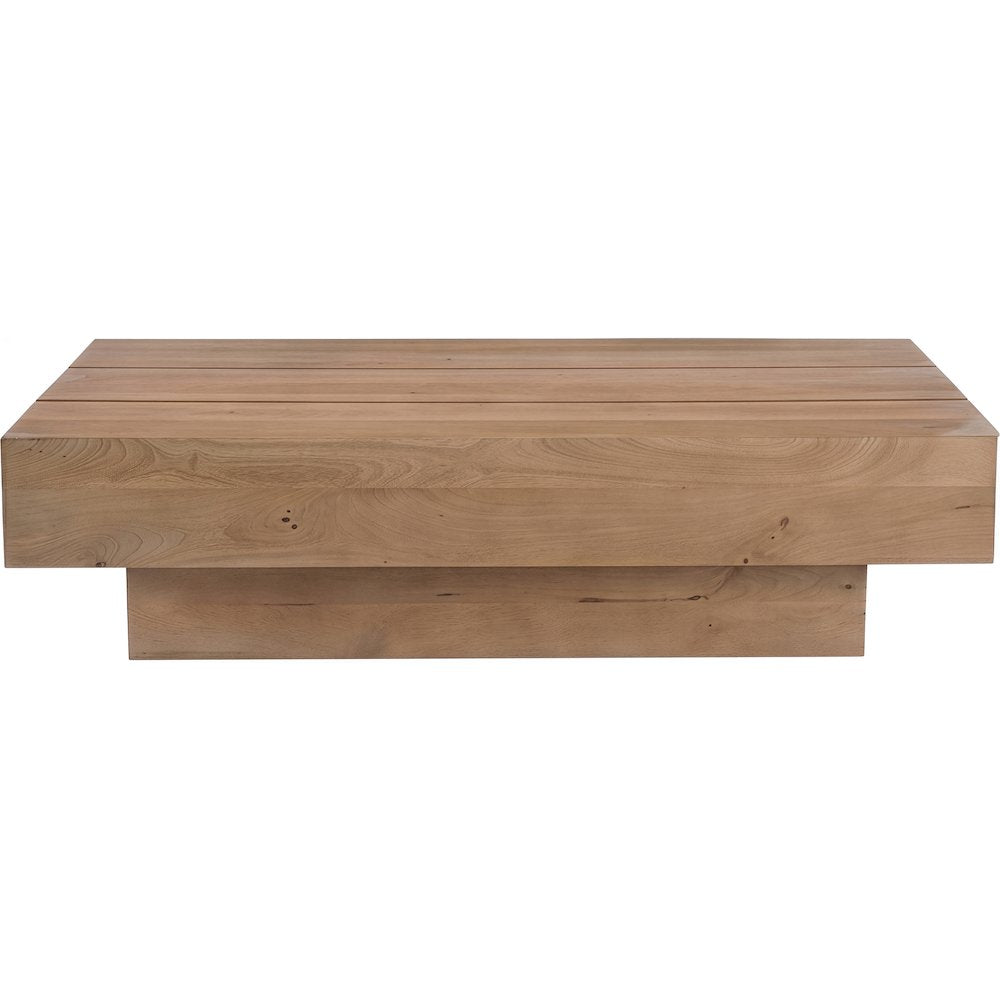 Plank Natural Mango Wood Coffee Table
