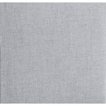 Cube Grey Durable Linen Textured Modular Sectional