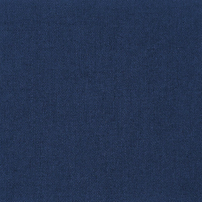 Cube Navy Durable Linen Textured Armless Chair