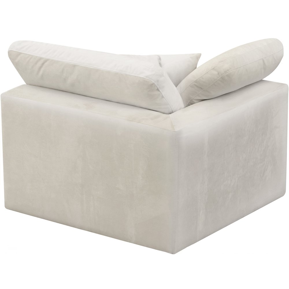Cozy Cream Velvet Chair