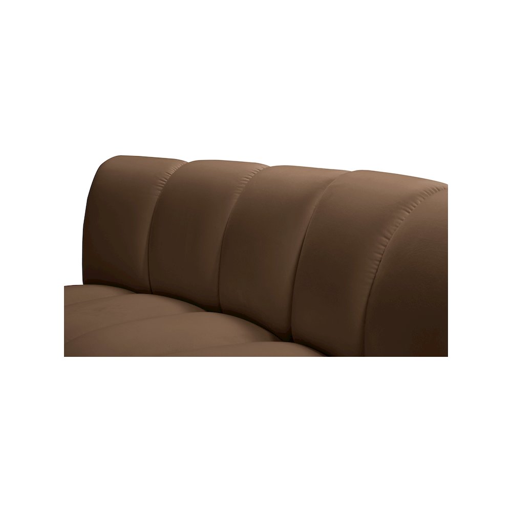 Infinity Brown Velvet 12pc. Modular Sectional
